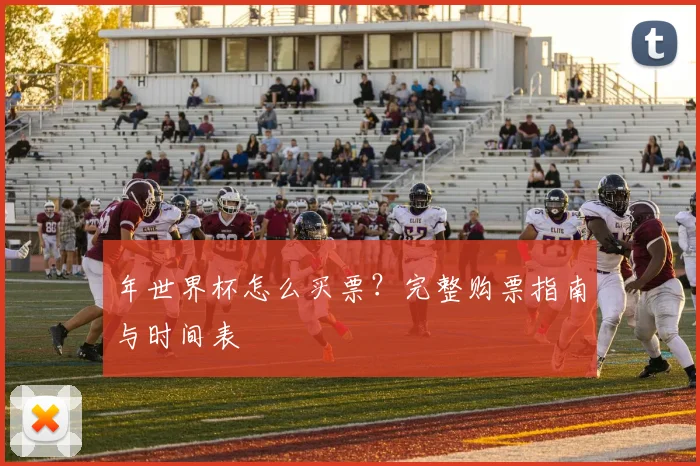 年世界杯怎么买票?完整购票指南与时间表